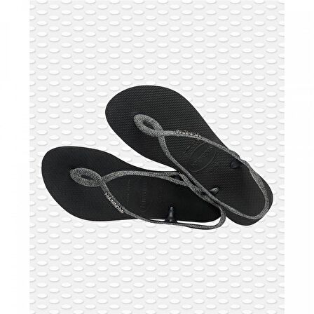 Havaianas Luna Premium II Blackdark Grey  Kadın Siyah Terlik