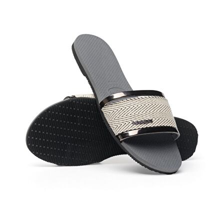 Havaianas You Trancoso Premium Kadın Gümüş Gri Terlik