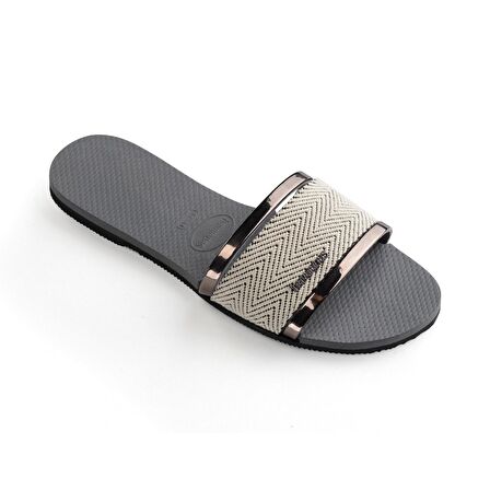 Havaianas You Trancoso Premium Kadın Gümüş Gri Terlik