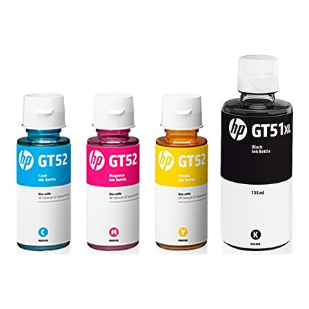 Hp GT51XL Orjinal Mürekkep Kartuş Takımı Z4B53a