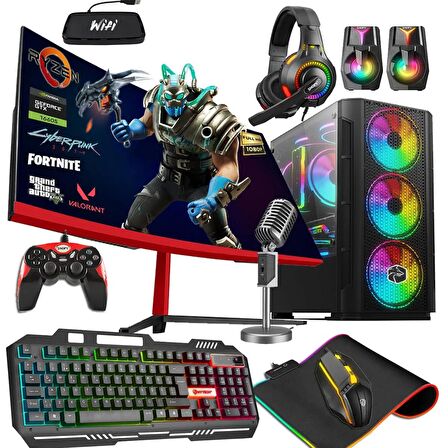 Zeiron Ptx90 AMD 3600 32 GB DDR4 RAM 512 GB SSD 1 TB HDD NVIDIA GeForce GTX 1660 Super FreeDos Masaüstü Bilgisayar 