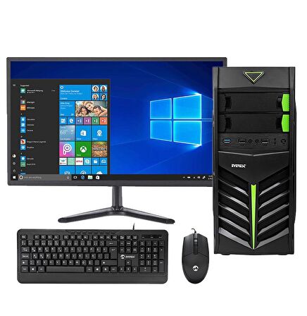 Zeiron Sn108 Intel i5 650 8 GB DDR3 RAM 256 GB SSD Intel HD Graphics FreeDos Masaüstü Bilgisayar 