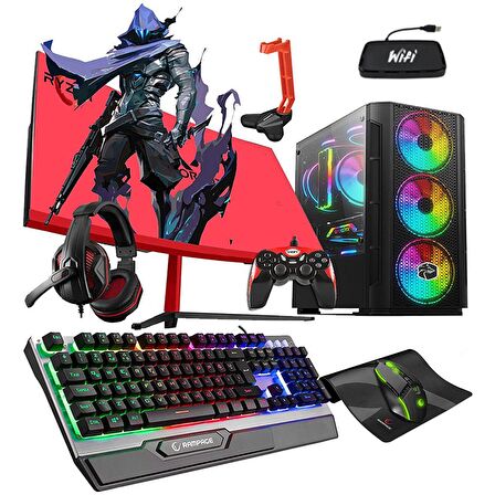 Zeiron Gtx50 AMD 3600 16 GB DDR4 RAM 256 GB SSD NVIDIA GeForce GTX 1650 FreeDos Masaüstü Bilgisayar 