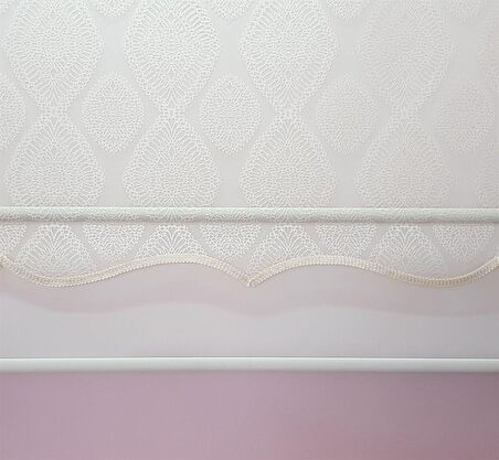 Çift Mekanizmalı Ekru Tül Perde ve Ekru Stor Perde STB45240-V108