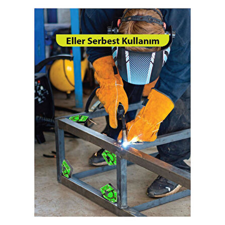 Magnethink Aç Kapa Çok Açılı Manyetik Kaynak Gönyesi - Kırmızı