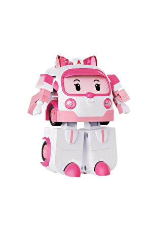 Robocar Poli Büyük Transforming Robot AMBER( Sesli ve Işıklı ) Oyuncak Robocar Poli Amber