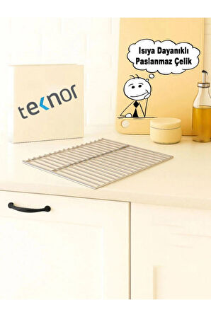  Kare Izgara Nihale, Metal Nihale, Çay Altlığı, Tava Altlığı