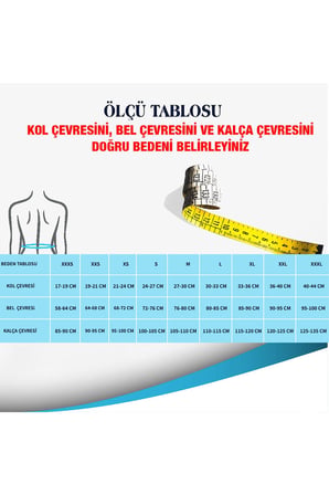 GÖGÜS-KARIN-KALÇA POST OP KOMPRESYON KORSESI CODE 1833