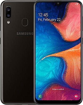 Samsung Galaxy A20 32 GB Siyah YENİLENMİŞ ÜRÜN (sıfır gibi) 