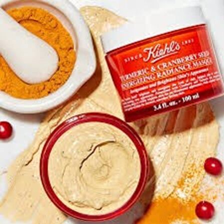 Kiehl's New York Turmeric & Cranberry Energizing Nemlendirici Maske 100ML