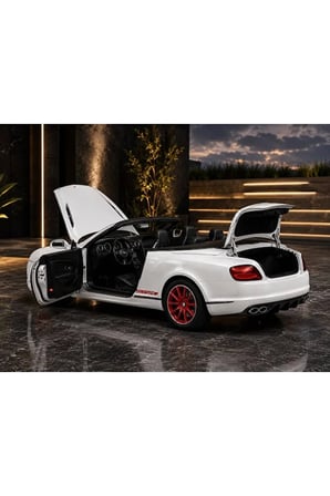 BENTLEY CONTİNENTAL SUPERSPORTS CONVERTİBLE ISR DİECAST MODEL ARABA BENTLEY ÜSTÜ AÇIK ARABA