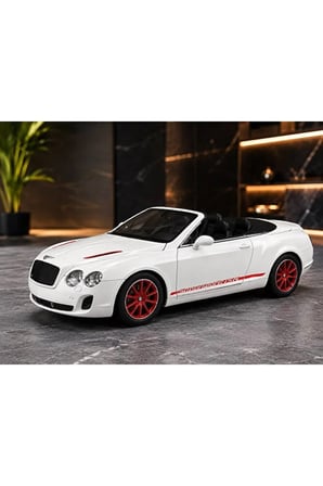 BENTLEY CONTİNENTAL SUPERSPORTS CONVERTİBLE ISR DİECAST MODEL ARABA BENTLEY ÜSTÜ AÇIK ARABA