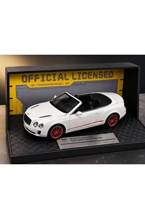 BENTLEY CONTİNENTAL SUPERSPORTS CONVERTİBLE ISR DİECAST MODEL ARABA BENTLEY ÜSTÜ AÇIK ARABA