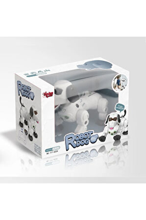 Uzaktan Kumandalı Işıklı ve Sesli Akıllı Robot Köpek Buhar Çıkaran Sesli Full Fonksiyon Köpek Kalite