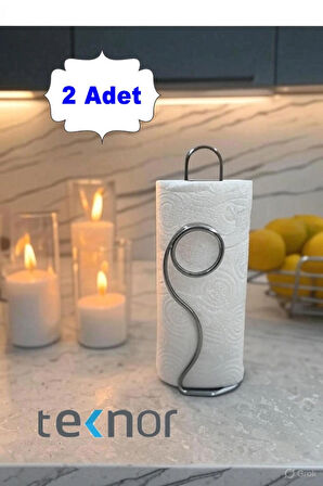  2 'li Rulo Peçetelik, Kağıt Havlu Tutacağı