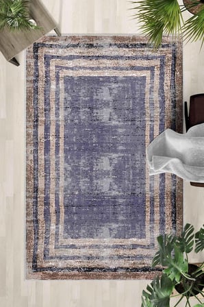 Kaymaz Taban Yıkanabilir Halı – Mutfak, Salon, Yatak Odası için Modern Dijital Baskı Halı (SLNHALI65