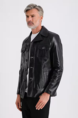 Ramos Erkek Safari Deri Mont