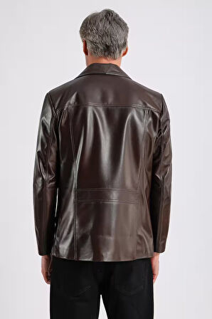 Ramos Erkek Safari Deri Mont