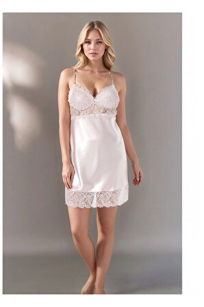 Kadın Giyim Bordo & Siyah & Pudra 6'lı Çeyiz Seti Gecelik Sabahlık Pijama Takımı