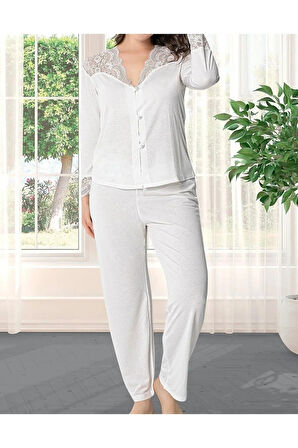 Kadın Ev Giyim 6'lı Penye Gecelik & Sabahlık & Pijama Takımı Çeyizlik Set