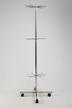 10 Telli 3 Katlı Askılık Stand