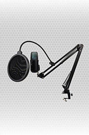 Shuriken ES9 Onpa RGB Gaming Profesyonel Oyuncu Yayıncı Mikrofonu