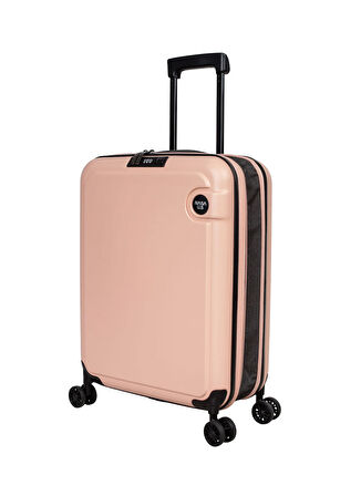 Nasa U.s Pembe Çekçekli Sert Valiz NASA U.S KABİN BOY ROSE