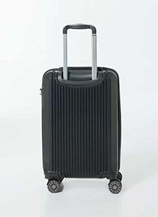 Nasa U.s Siyah Çekçekli Sert Valiz NASA U.S TRIANGLE SİYAH KABİN