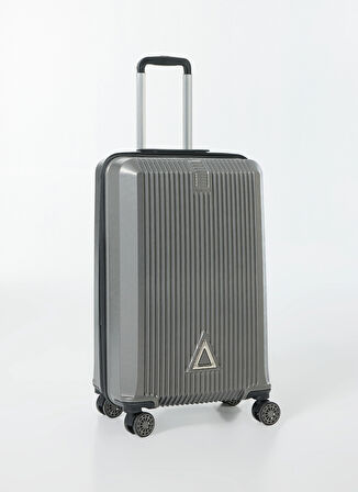 Nasa U.s Antrasit Çekçekli Sert Valiz NASA U.S TRIANGLE ANTRASİT ORTA