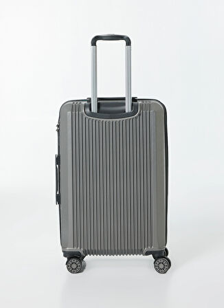 Nasa U.s Antrasit Çekçekli Sert Valiz NASA U.S TRIANGLE ANTRASİT ORTA