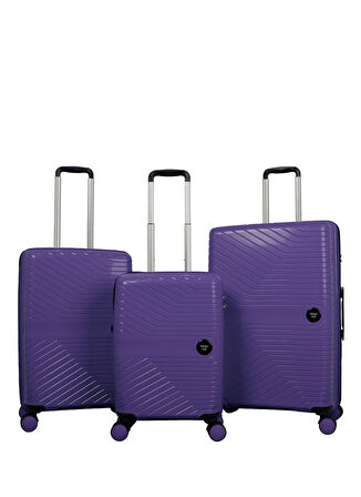 Nasa U.s Mor Çekçekli Sert Valiz NASA U.S PP MOR KABİN BOY VALİZ