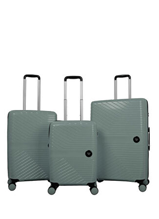 Nasa U.s Mint Çekçekli Sert Valiz NASA U.S PP MINT ORTA BOY VALİZ