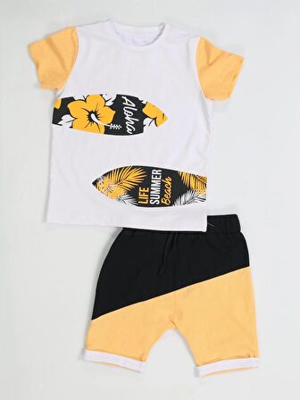 Surfer Baggy Erkek Çocuk Şort Takım