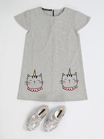 Unicat Dokuma Kız Elbise
