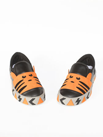 Leopar Erkek Çocuk Ortopedik Sneakers