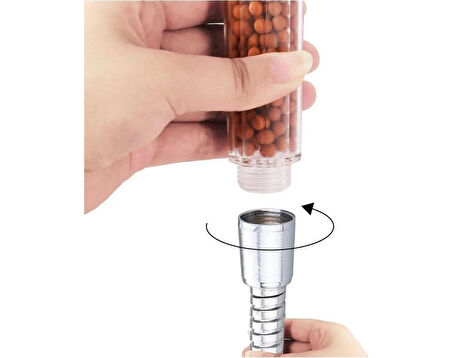 Filtreli Arıtmalı Su Tasarrufu Sağlayan Ekonomik Duş Başlığı