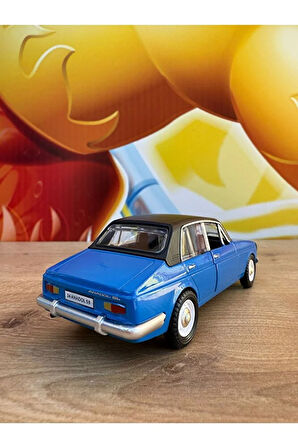 ANADOL A2 Mkıı 1973 Efsane Koleksiyon Metal Araba 12cm Mavi Işıklı Havalı Korna