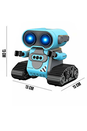 Oyuncak Uzaktan Kumandalı El Sensörlü Akıllı WALL-E Robot Şarjlı Işıklı Sesli Çok Fonksiyonlu scn