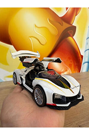 Hongqi S9 Diecast Model Araba Sesli Işıklı Buhar Atar HONGQİ S9 Model Koleksiyonluk Araba