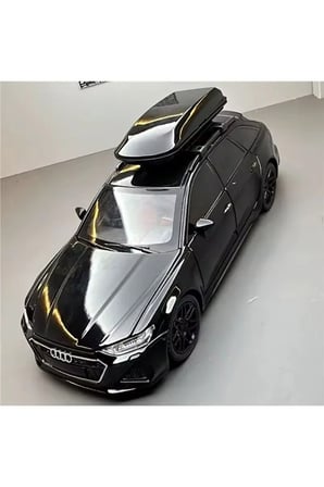 Audi Rs6 Araba Station Wagon 1:24 Diecast Metal Model Araba Audi Rs6 Siyah Koleksiyon Araba