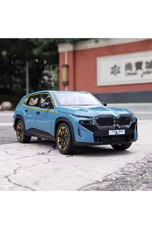 BMW XM Diecast Model Araba 1:24 Kapılar Bagaj Kaput Açılır Pilsiz BMW JİP Xm