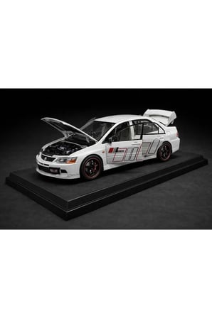 MİTSUBİSHİ LANCER EVOLUTİON MODEL MODİFİYELİ 1.24 DİECAST METAL ARABA KAPI AÇILIR