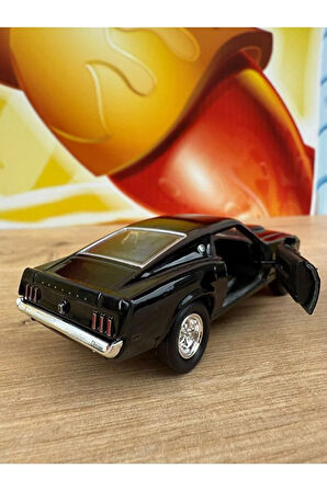 Ford Mustang Boss 429 1969 1/36 Ölçek Diecast Metal Model Araba Oyuncak Araba