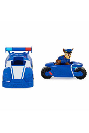 Paw Patrol The Movie Chase'in 2'si 1 Arada Mini Aracı Paw Patrol Araba
