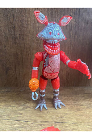 Five Nlghts At Freddy's Fnaf Bonnie Chica Freddy 3'lü Karakter Figürleri Ve Aksesuarları Işıklı