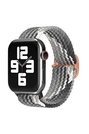Watch 38‑40‑41 mm Uyumlu Metal Klips Solo Fiberlink Örgü Kordon – Zamanında Şıklık, Konfor ve Ayarlanabilirlik