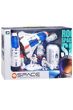 Uzay Araçlar Seti Uzay Mekiği + Uzay Aracı +Uzay Kapsülü Oyuncak Uzay Seti Uzay Mekiği Oyuncağı