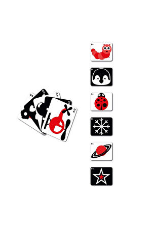 Eğitici Bebeğimin İlk Zeka Kartları Set-1 - Bebekler İçin Resimli İlk Aktivite Zeka Kart Seti 0-6 Ay