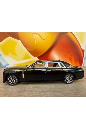 1:24 Çek Bırak Işıklı Ve Sesli Metal Rolls Royce Sweptail Model Diecast Araba Açılabilir Kapılar 18