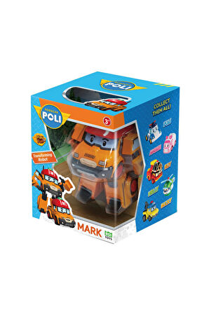 Silverlit Robocar Poli Transformers Robot Figür Mark Dönüşebilen Robot Mark